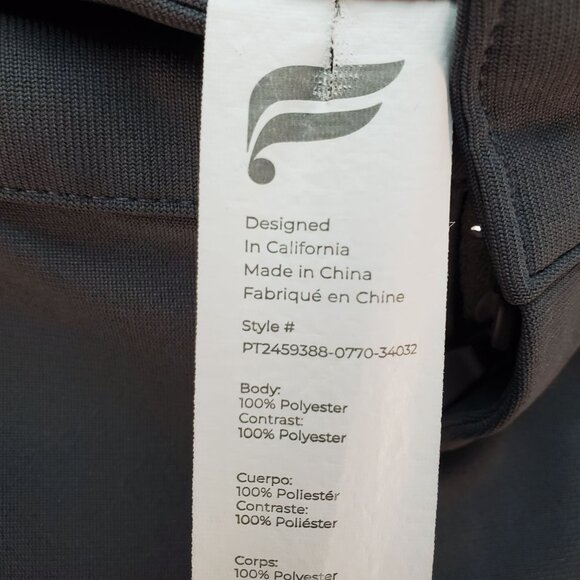 Fabletics Pants Mens 34x32 Gray Polyester Lightweight Track Athletic - Picture 2 of 10